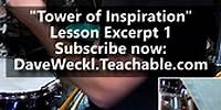 "Tower of Inspiration" Lesson + Play Along Excerpt 1 #daveweckl #drums #davewecklonlineschool