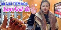 Bà chủ tiệm nail Lê Giang đi làm nail ở Úc trước khi về Việt Nam