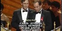 The Last of the Mohicans Wins Sound: 1993 Oscars