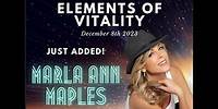 Marla Maples Talk for Elements of Vitality Conference