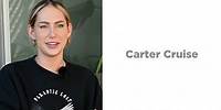 Interview with Carter Cruise