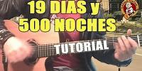 Como tocar 19 DIAS y 500 NOCHES en GUITARRA | Tutorial SABINA RUMBA