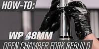 How To Rebuild Fork Seals on WP 48MM Open Chamber Forks