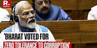 Zero Tolerance On Corruption PM Modi Minces No Words In Lok Sabha