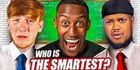 WHO IS THE SMARTEST FT CHUNKZ & ANGRY GINGE
