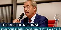 'I'm going to be ruthless': Nigel Farage vows to clean up Reform's image post election | ITV News