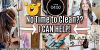 Helpful TIPS to Clean Your Home Fast! 💨 Busy Mom Clean With Me & Hacks