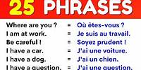 25 Phrases Très Utiles en Anglais ✪ 25 Very Useful Phrases in English ✔