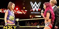 Sasha Banks & Bayley sign the contract for their NXT Women’s Title Match: WWE NXT, Aug. 19, 2015