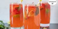 Sommerdrink Erdbeer Limette - fruchtig erfrischend - Cocktail ohne Alkohol