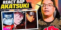 REAGINDO: RAP DO ITACHI, RAP DO DEIDARA E RAP DO KISAME - 7 Minutoz