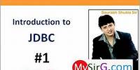 #1 Introduction to JDBC part 3 of 6