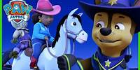 Os Cães Cowboys salvam a Presidente Goodway sonâmbula e mais! - Patrulha Pata PAW Patrol Episódio