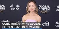 Cork woman wins Global Citizen prize in New York