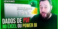 Extrair dados de todos PDF com Power Query [ Excel e Power BI ]