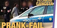 Polizei crashed KOKS Koffer Prank