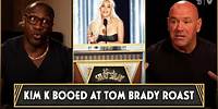 Dana White Gives Insider Story On Kim Kardashian Boos At Tom Brady Roast: “Not a Kardashian crowd.”