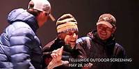 Telluride Mountainfilm Bonus Clip – Fred Beckey speaks at World Premiere of DIRTBAG (May 2017) (CC)