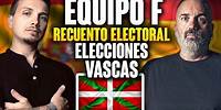 ELECCIONES VASCAS - RECUENTO ELECTORAL