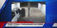 Man accused of stealing thousands in coins from south county car wash