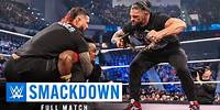 FULL SEGMENT: Roman Reigns destroys King Woods' crown: SmackDown, Nov. 19, 2021