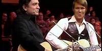 Glen Campbell & Johnny Cash - Good Times Again (2007) - Folsom Prison Blues (11 Jan 1972) w/ intro