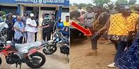 How an alleged criminal donated motobikes to the Ghana Police