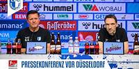 „Wir wollen die Saison bestmöglich abschließen.“ | PK vor dem Auswärtsspiel bei Fortuna Düsseldorf