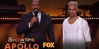 Steve Harvey Introduces Tyler Model To The Show | Season 1 Ep. 6 | SHOWTIME AT THE APOLLO