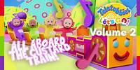 Teletubbies Let’s Go! | All Aboard The Custard Train! | Volume 2 | Songs For Kids