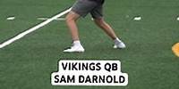 Sam Darnold Training For The Vikings 2024 Season