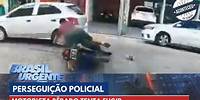 Aconteceu na Semana | PERSEGUIÇÃO POLICIAL: motociclista bêbado agride agentes