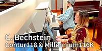 C. Bechstein / Contur118 と Millennium116K を弾いてみた