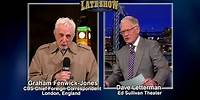David Letterman Graham Fenwick Jones on the Government Shutdown