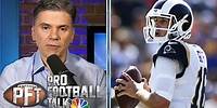 Jared Goff played one of his best games in 55-40 loss | Pro Football Talk | NBC Sports