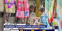 Symphony Park Arts Festival over Memorial Day weekend