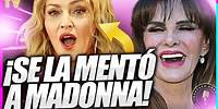 ¡Lucía Méndez se la MeNTÓ a Madonna!