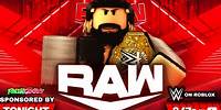 WWE On Roblox: Monday Night RAW - May 6th, XL Center | #wwe2k24 | #wwe