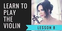 Learn the VIOLIN ONLINE | Lesson 8/30 - 3rd & 4th finger exercises