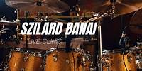 LUDWIG CLASSIC OAK (Gold Sparkle) drums & PAISTE Cymbals - Played by Szilard Banai (Live Clinic)