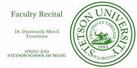 Faculty Recital: Dunwoody Mirvil- Lee Chapel 4/30/2024