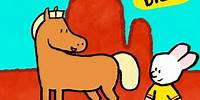 Louie, dibújame - Louie, dibújame un caballo | Dibujos animados para niños en Español castellano !