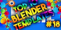 Top 10 Best Blender 2D Intro Templates #18 – FREE DOWNLOADS
