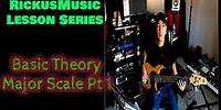 Ric Fierabracci - The Major Scale Also Known as the "Ionian Mode" Pt 1 Scale Patterns and Practice