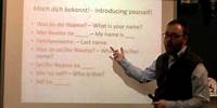 PA Dutch 101: Video 2 - Greetings and Introductions.m4v