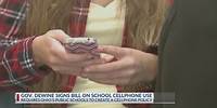DeWine signs school cellphone policy bill