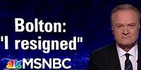 Intel Chair Schiff: Bolton Should Have Never Been National Security Advisor | The Last Word | MSNBC