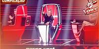 ALL The CHAIR TURNS in the Blind Auditions Of The Voice Brazil 2019