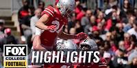 Ohio State Football spring game highlights | CFB on FOX