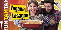 Vegane Lasagne // Mit Linsen-Bolognese & veganer Béchamelsoße // #yumtamtam